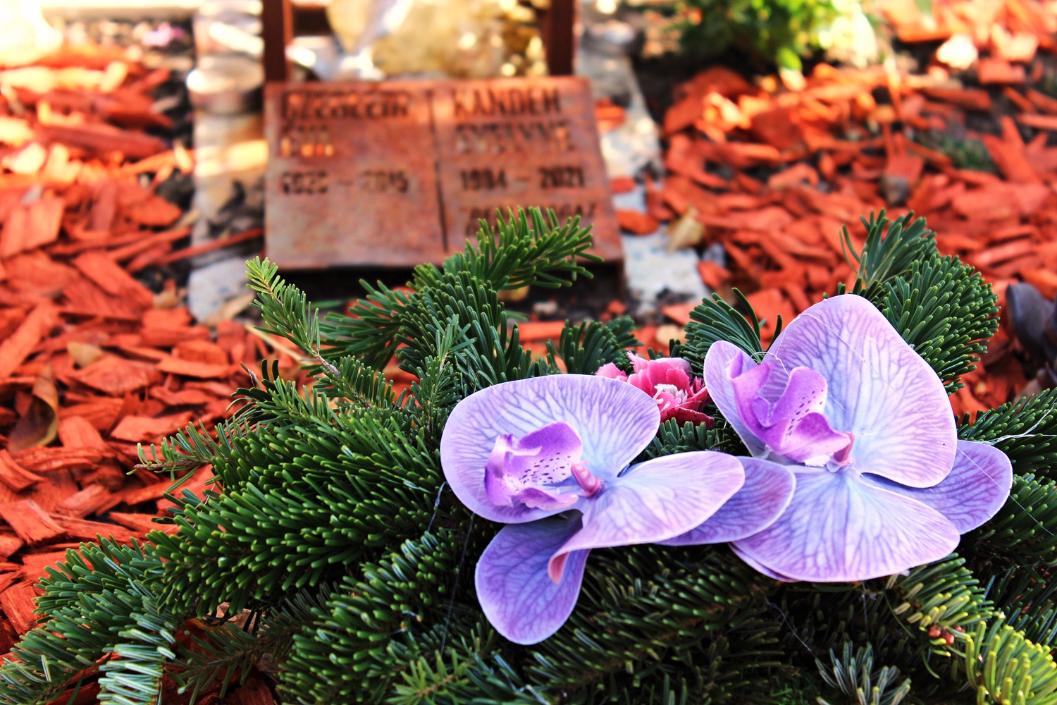 Elkészült a tragikusan fiatalon elhunyt Kandeh Evelyne sírja, a barátai megható emlékekkel díszítették