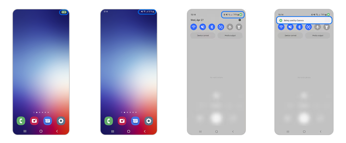 telefon rejtett kamerahasználatának jele