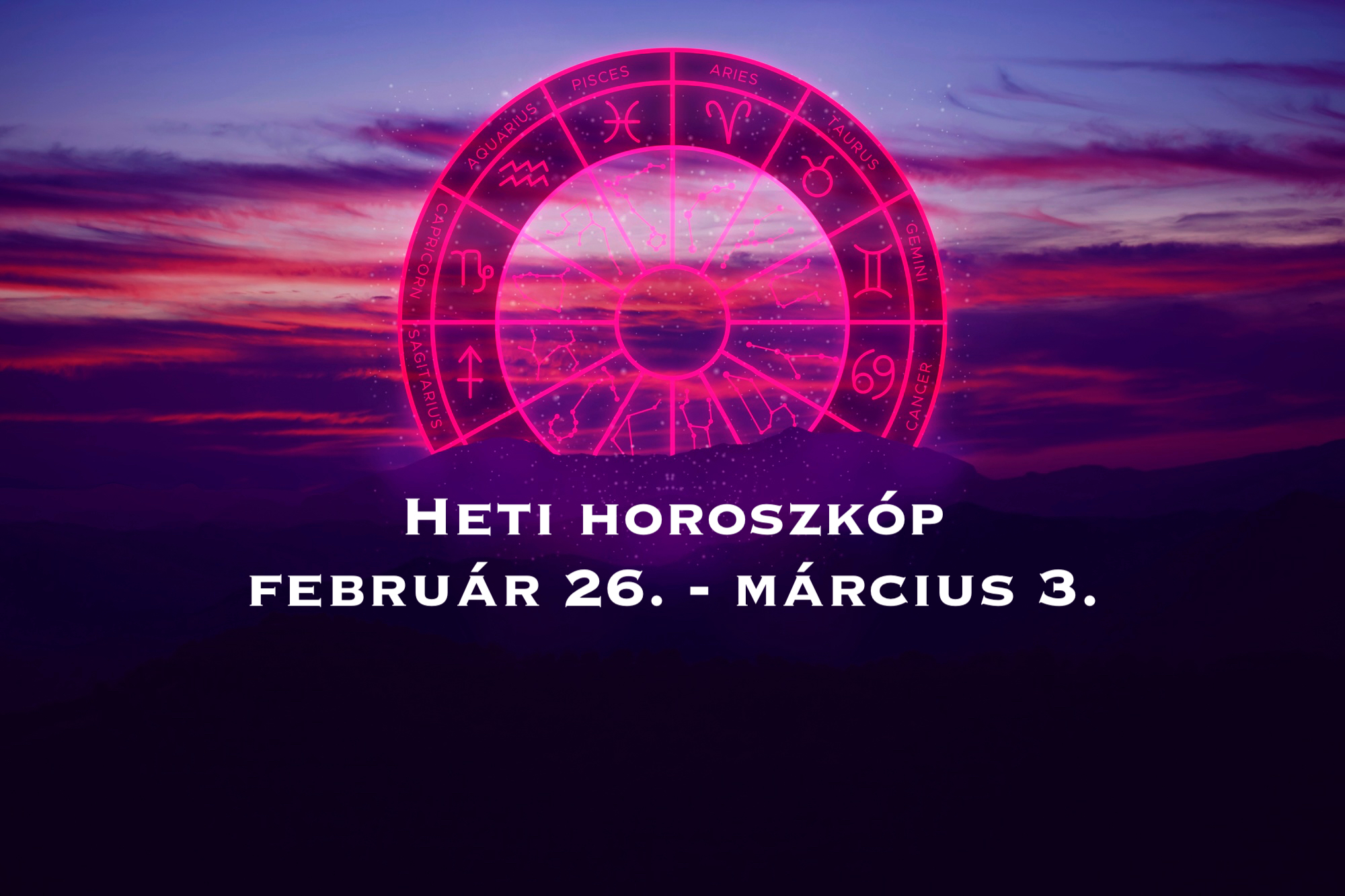 Heti Horoszk p Ez A N gy Csillagjegy Meglep V ltoz sokkal 
